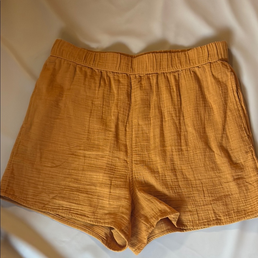 Universal Thread High Waist Mustard Shorts